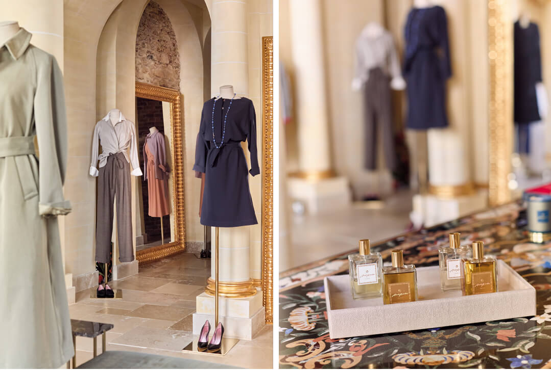 생제르맹 데 프레 매장의 내부, 아민 카데르의 첫 향수 컬렉션