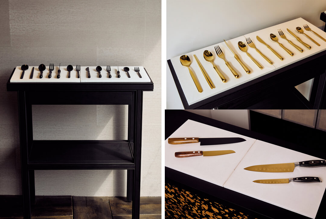 호랑 서촌의 커틀러리, 아버지가 만든 칼과 아들이 만든 칼, 호랑 골드 에디션 커틀러리